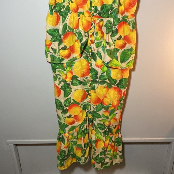 FARM Rio Sands Linen Midi Dress - Picture 4 of 6